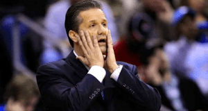 John Calipari+Kentucky Coach+Basketball+Final Four+Disbelief+Shock+Loses to Wisconsin+Communication Expert+Body Language Expert+Speaker+Keynote+Consultant+